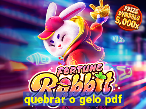 quebrar o gelo pdf